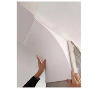 Moulure Cintrée en Mousse Peintable pour Encadrement，Kit de Porte en Arc DIY -, Support de Linteau et Garniture Demi-Ronde pour Couloirs et Plafonds(15 cm,50x50 cm)