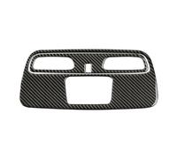 Moulure Console Centrale Pour Pour Camaro 2017-2022 Fibre Carbone Intérieur Voiture Liseuse Panneau Cadre Autocollant Revêtement D'habillage(Black carbon fiber)