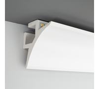 LEDKIA LIGHTING Moulure Arc 2m pour 2 Rubans LED Blanc