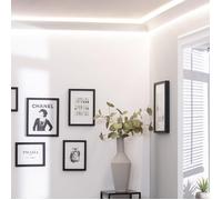Moulure Corniche 2m pour 2 Rubans LED ARCOS 95