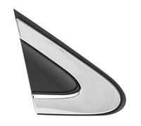 Moulure d’angle pour couvre-drapeau de rétroviseur, garniture triangulaire d’angle pour rétroviseur extérieur, moulage en plastique ABS d’origine à ajustement précis pour les (Droite (5NJ501XFAB))