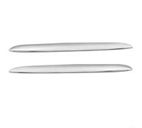 Moulure de capot avant chromée peinte en ABS argenté compatible avec série 3 E90 E91 325i 330i 328i 2006-2008 OE 51137117241 51137117242