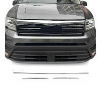 Moulure de Grille de Calandre Compatible avec Man TGE 2017-2021, Garniture Baguette de Calandre en Acier Inoxydable Argent