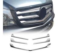 Moulure de Grille de Calandre Compatible avec Mercedes Citan 2012-2021, Garniture Baguette de Calandre en Acier Inoxydable Argent