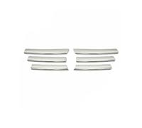 Moulure de Grille de Calandre Compatible avec VW Touran 2003-2006, Garniture Baguette de Calandre en Acier Inoxydable Argent