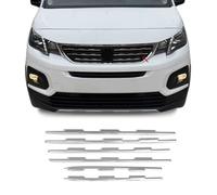 Moulure de Grille de Calandre pour Peugeot Rifter 2018-2022 Chromé 6Pcs