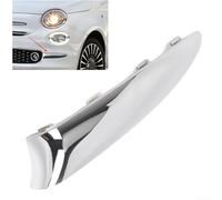 Moulure de pare-chocs avant chromée gauche pour Fiat 500 16 à 20 Lounge, numéro de pièce 735642306, pièce de rechange pour véhicule avant