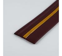 Moulure de plinthe murale en vinyle 16,4/32,8 pieds, 4/5 po, caoutchouc auto-adhésif flexible, design à décoller et coller, garniture(Wine Red Gold,5inx16.4ft)