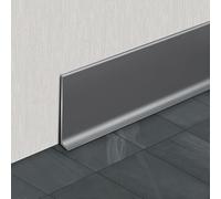 moulure de plinthe murale, Plinthe en aluminium 10 cm x 1 m multicolore(Grey,10cmx5psc)