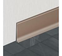 moulure de plinthe murale, Plinthe en aluminium 10 cm x 1 m multicolore(Rose Gold,10cmx10psc)