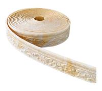Moulure Décorative Autocollante 9 2 m Corniche Plafond et Mur Baguette Angle Intérieur Couleur Topaze Jaune