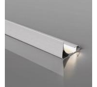 Moulure décorative en aluminium pour bande lumineuse LED, garniture de plafond, plinthe montée en surface