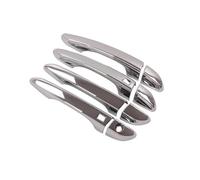 Moulure Décorative Poignée Porte Extérieure Fibre Carbone Pour Hyundai Pour Tucson 2015-2020 ABS(Smart Silver)