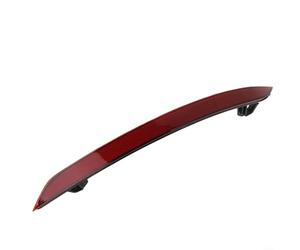 Moulure décorative rouge pour pare-chocs arrière gauche en plastique compatible avec Volvo XC60 2018-2024 Pièce de rechange avec OE 31656677 pour un montage facile comme remplacement direct
