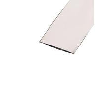 Moulure en Acier Inoxydable Autocollante Rouleau De 3 Mètres Bande Adhésive Murale En Acier Inoxydable, Effet Miroir/brosse(4cm sliver,3.0m brush)