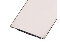 Moulure en Acier Inoxydable Autocollante Rouleau De 3 Mètres Bande Adhésive Murale En Acier Inoxydable, Effet Miroir/brosse(6cm sliver,3.0m mirror)