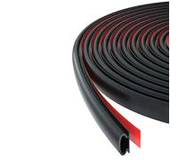 Moulure flexible quart de rond avec caoutchouc adhésif flexible pour bords de mur et d'armoire, bords d'escalier