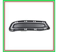 Moulure gauche-noire avec cadre chromé-pare-chocs arrière Audi-A6 (C8)-Mo