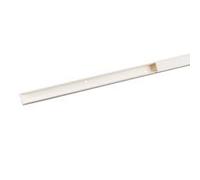 MOULURE KEVA 22MMX12MM-FOND+COUVERCLE-1 COMPARTIMENT-LONGUEUR 2,10M-BLANC ARTIC
