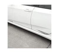 Moulure latérale de portière de voiture compatible avec Honda Civic 10e génération 2016-2020 (ABS argenté)