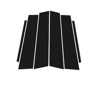 Moulure Montant B/C Compatible Avec Benz Classe ML W163 1998 1999 2000 2001 2002 2003 2004 2005 Autocollant Garniture Colonne Fenêtre Porte Noir Brillant