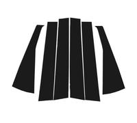 Moulure Montant B/C Compatible Avec Benz Pour A-Class Pour W169 2005-2012 Autocollants Voiture 5 Portes À Hayon 6 Pièces Garnitures Poteaux Accessoires Colonne Extérieure Automatique