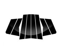 Moulure Montant B/C Compatible Avec Chery Pour Tiggo 5x 4 2017 2018 2019 2020 8 Pièces Poteaux De Pilier Polis Accessoires Voiture Garnitures Fenêtre Bande Décoration