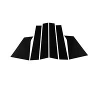 Moulure Montant B/C Compatible Avec Chevy Pour Malibu 2016 2017 2018 2019 2020 2021 Autocollant Décoratif Noir Brillant Montants Fenêtre Moulures Porte