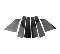 Moulure Montant B/C Compatible Avec Chevy Pour Malibu 2016-2023 Autocollant Noir Piano Garniture Décoration Extérieure Porte Gauche Droite