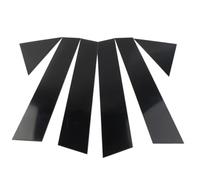 Moulure Montant B/C Compatible Avec Dodge Pour Magnum 2005 2006 2007 2008 6 Pièces Kits Garnitures Portières Voiture Autocollants Décoration Extérieure Poteaux Pilier Noirs