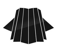 Moulure Montant B/C Compatible Avec Hyundai Pour Tucson TL 2016 2017 2018 2019 2020 2021 Autocollants Décoratifs Noirs Pour Garniture Porte Fenêtre