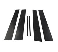 Moulure Montant B/C Compatible Avec Lexus IS 2006 2007 2008 2009 2010 2011 2012 2013 6 Pièces Fibre Carbone Porte Extérieure Voiture Fenêtre Pilier B Garniture Couverture