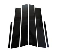 Moulure Montant B/C Compatible Avec Mazda 3 2004 2005 2006 2007 2008 2009 Noir Brillant Autocollants Pour Montants Fenêtres Portes