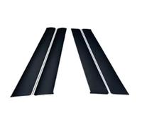Moulure Montant B/C Compatible Avec Peugeot 307 2001 2002 2003 2004 2005 2006 2007 2008 4 Pièces/ensemble Autocollants Garniture Poteau Pilier Fenêtre Porte Voiture