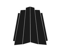 Moulure Montant B/C Compatible Avec Skoda Pour Octavia A7 5E Pour MK3 2014 2015 2016 2017 2018 2019 6 Pièces Autocollant Poteau Fenêtre Porte Noir Brillant Deal BC