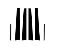 Moulure Montant B/C Compatible Avec Toyota Pour Camry Pour XV30 2002 2003 2004 2005 2006 6 Pièces Autocollants De Garniture Extérieure Voiture Poteaux Pilier Polis