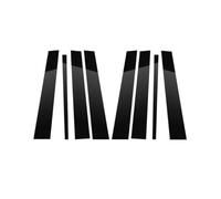 Moulure Montant B/C Compatible Avec X5 Pour E53 2000 2001 2002 2003 2004 2005 2006 8 Pièces Poteaux Pilier Fenêtre Porte Voiture Garnitures Extérieures Accessoires Autocollants