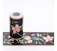 Moulure Murale 10 M/Roll auto-adhésif étanche taille lignes papier peint salle de bain plinthe ligne décor couloir sol frontières autocollant(1)
