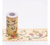 Moulure Murale 10 M/Roll auto-adhésif étanche taille lignes papier peint salle de bain plinthe ligne décor couloir sol frontières autocollant(20)