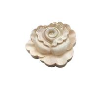 Moulure Murale 2 PCS Sculpture sur bois onlays appliques roses Décalcomanies for meubles en bois Décoration de maison antique Décoration de meubles en bois Artisanat de fleurs en bois Moulure Decorati