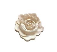 Moulure Murale 2 PCS Sculpture sur bois onlays appliques roses Décalcomanies for meubles en bois Décoration de maison antique Décoration de meubles en bois Artisanat de fleurs en bois Moulure Decorati