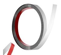 Moulure Murale, 5m x 1cm Moulure Autocollante en Acier Inoxydable, Bande Chromée Autocollante, Pour les Salons, les Plafonds, Argent brossé