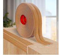 Moulure Murale Adhésive Souple - Cornière Décorative PVC 2cm x 3m - Finition Grain de Bois Jaune pour Protection d'Angle