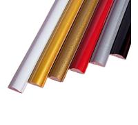 Moulure Murale,Bande Calfeutrage Décoration Murale Auto-adhésive En PVC, Bande De Décoration Fond, Ligne Moulage, Cadre Miroir, Plinthe, Garniture Plafond(Champagne)