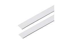 Moulure Murale en Acier Inoxydable Bande décorative autocollante en PVC de 5 m, for mur, plafond, meubles, carrelage, espacement, ruban doré(Sliver,2.0cm)