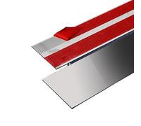 Moulure Murale en Acier Inoxydable Rouleau De 3 Mètres Bande Adhésive Murale En Acier Inoxydable, Effet Miroir/brosse(10cm sliver,3.0m mirror)