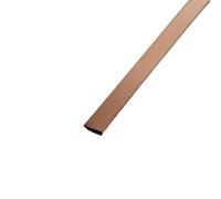 Moulure Murale en Acier Inoxydable Rouleau De 3 Mètres Bande Adhésive Murale En Acier Inoxydable, Effet Miroir/brosse(1cm rose gold,3.0m brush)