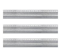 Moulure Murale Flexible Plinthe Autocollante Bandes de Calfeutrage Et de Finition pour Mur Plinthe Et Plafond (Style 4 230 cm X 3 Pièces)