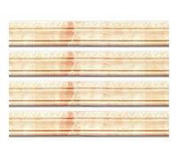 Moulure Murale Flexible Plinthe Autocollante Bandes de Calfeutrage Et de Finition pour Mur Plinthe Et Plafond (Style 7 230 cm X 4 Pièces)