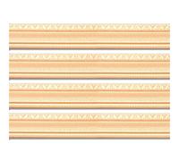 Moulure Murale Flexible Plinthe Autocollante Bandes de Calfeutrage Et de Finition pour Mur Plinthe Et Plafond (Style 3 230 cm X 4 Pièces)